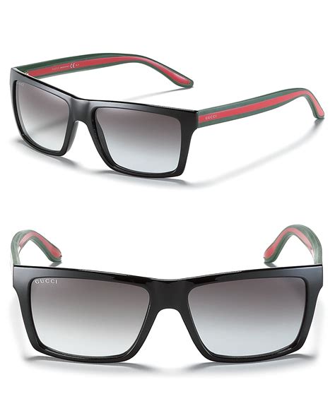 gucci black wayfarer sunglasses